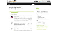 Desktop Screenshot of blogs.hoycinema.com